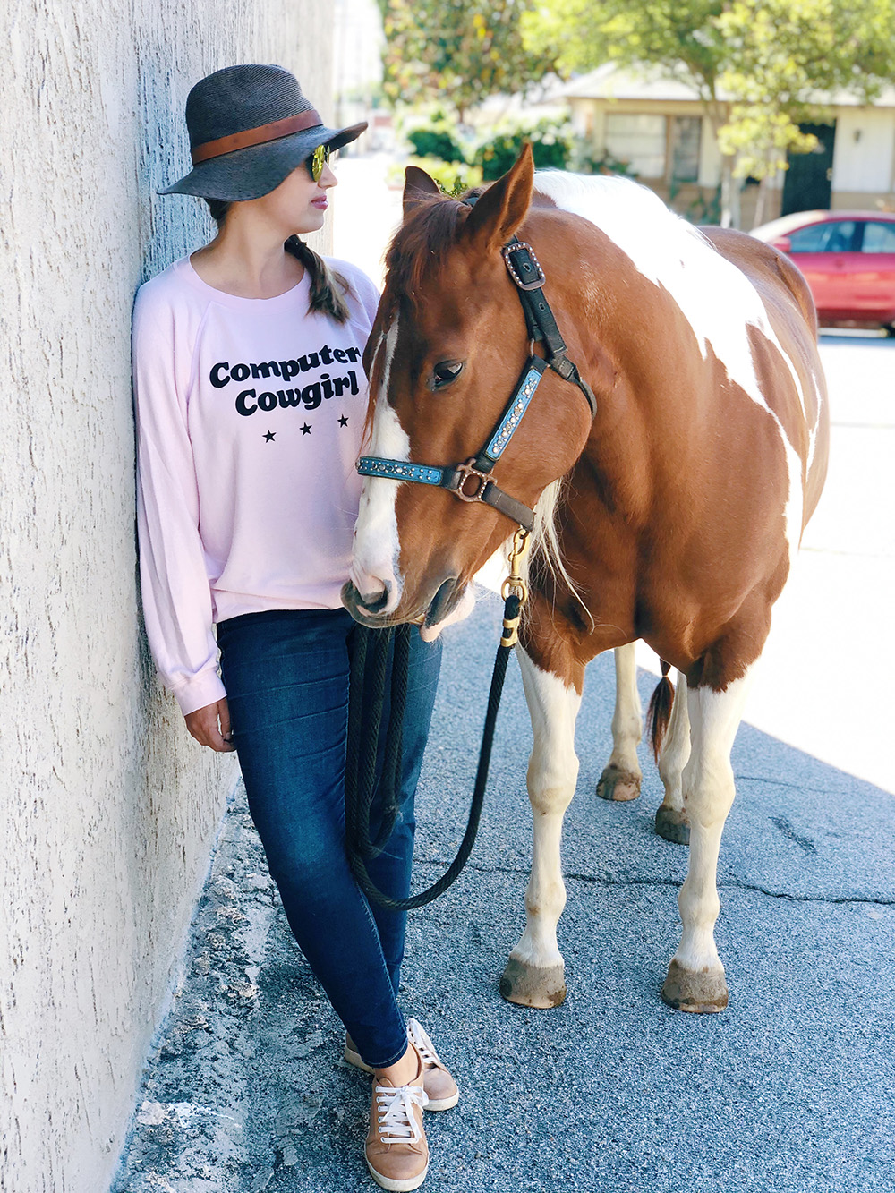 Computer Cowgirl - Raquel from Horses & Heels