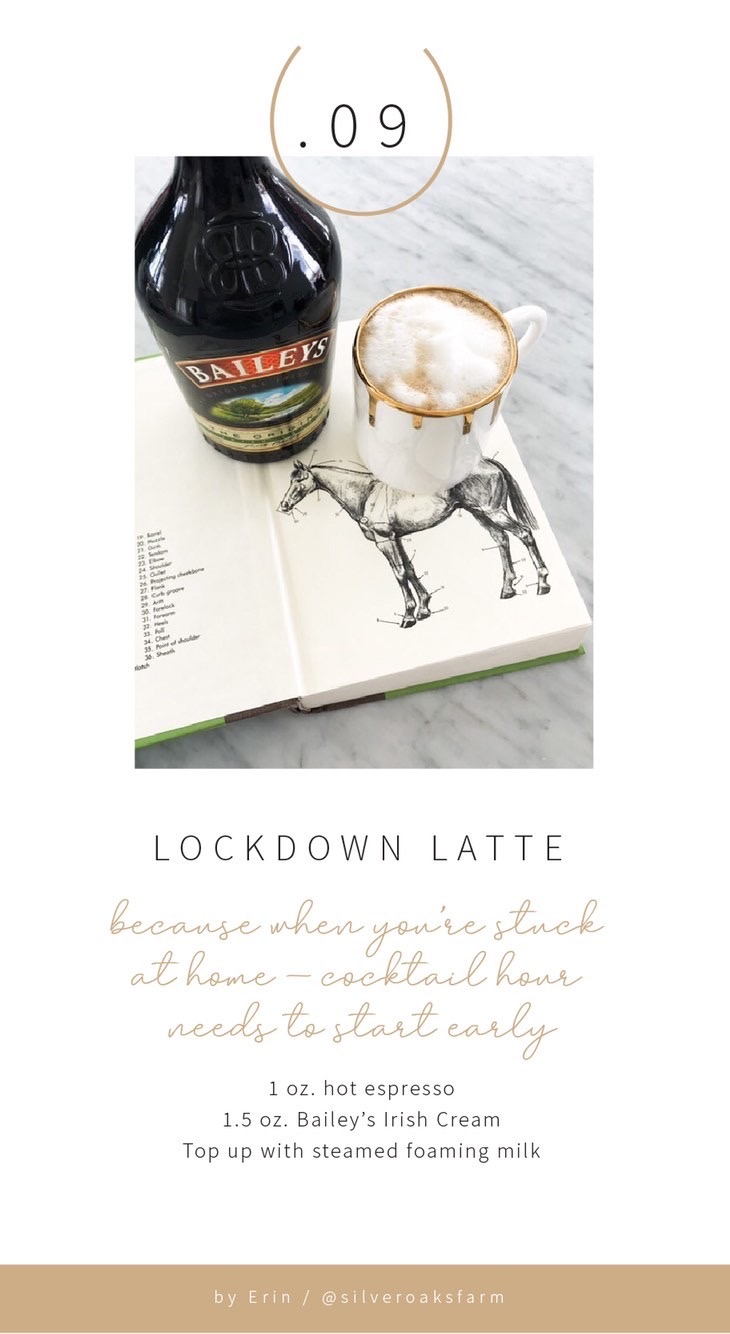 Lockdown Latte - morning coffee