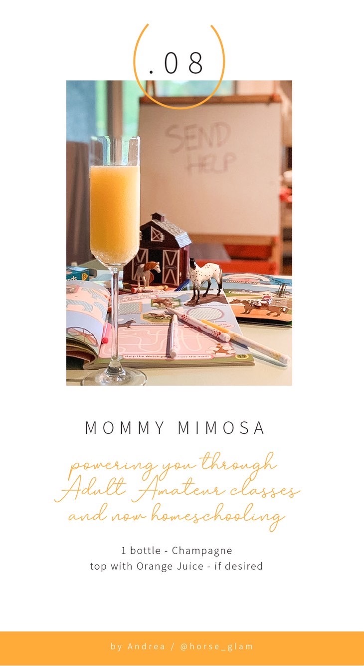 Mommy Mimosa cocktail