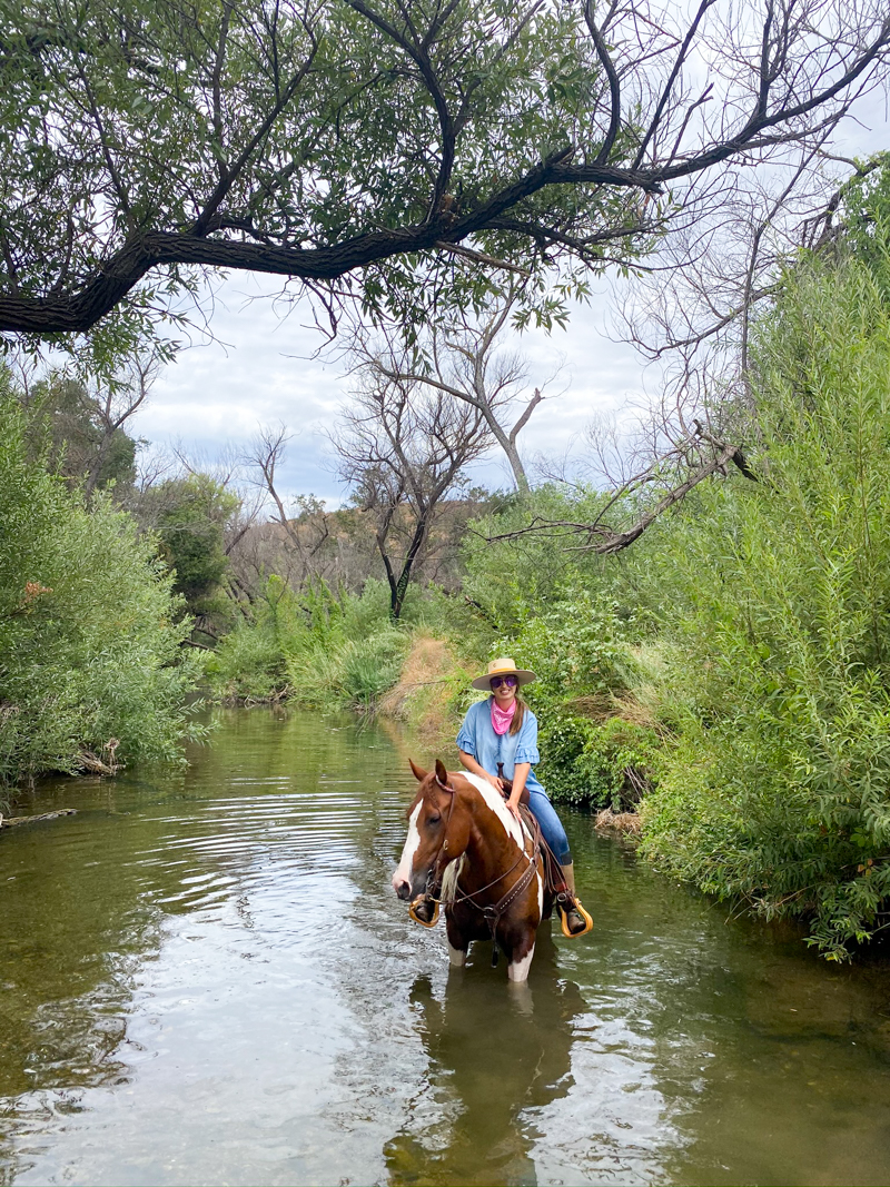 Horseback riding at Paramount Ranch in California