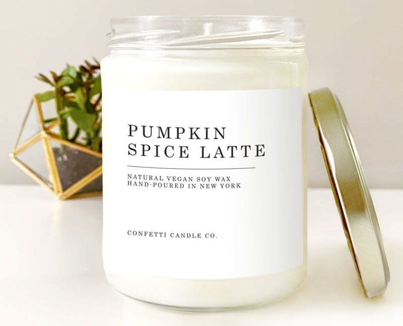 Pumpkin Spice Latte soy candle