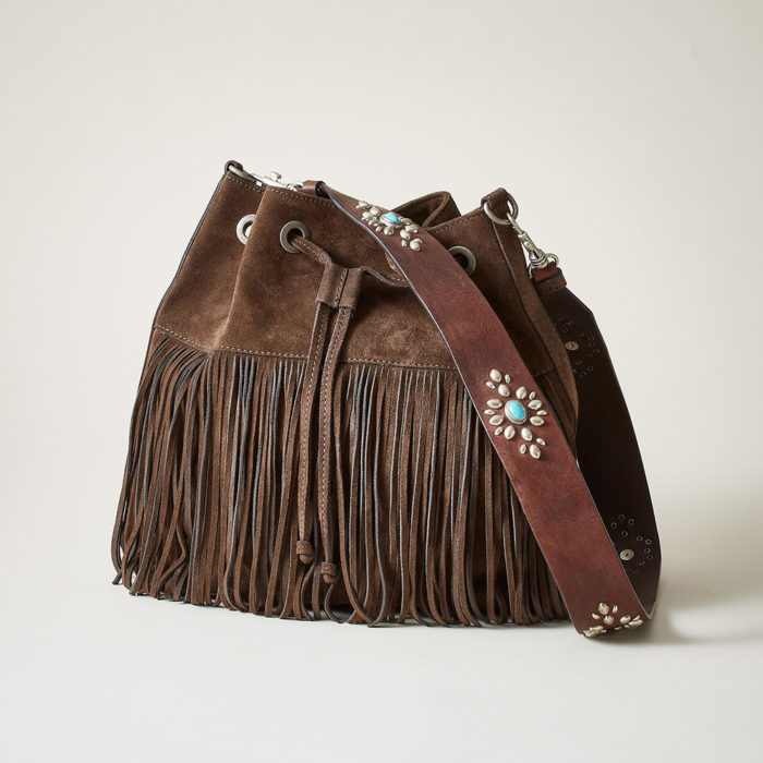 Embellished Fringe Bag