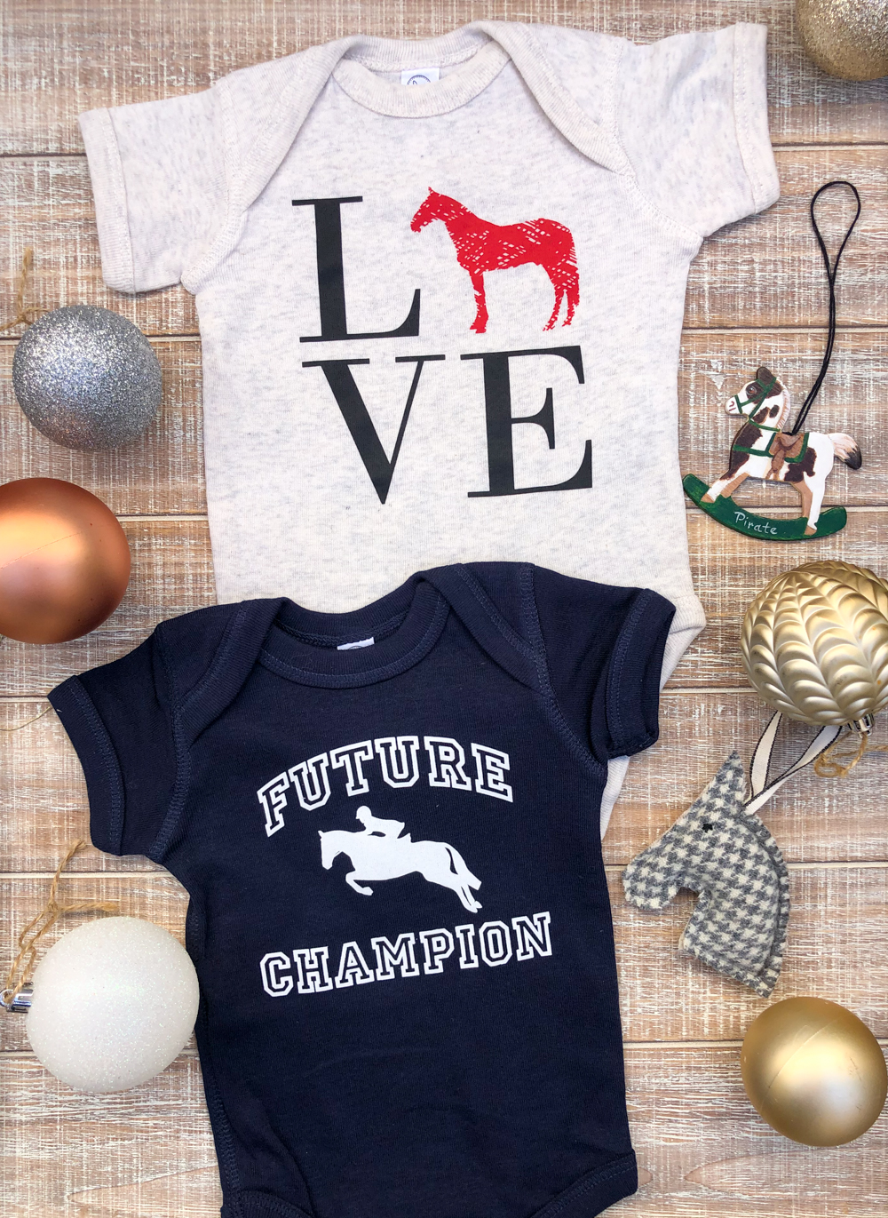Baby clothes for the future equestrian