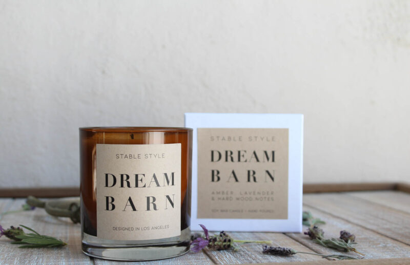 Dream barn scented candles