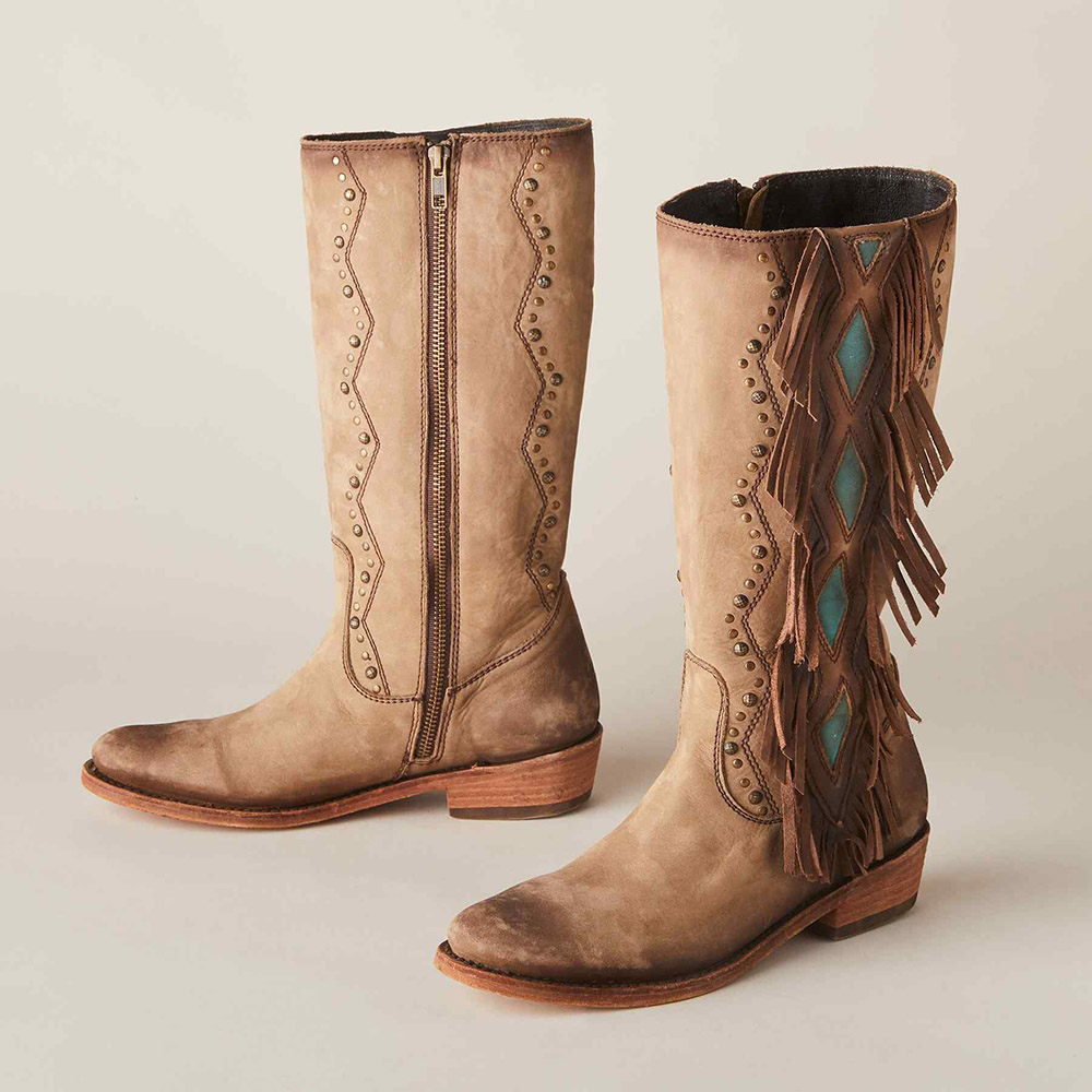 Kierson Boots with fringe