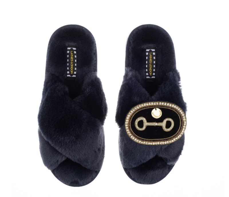 Equestrian slippers