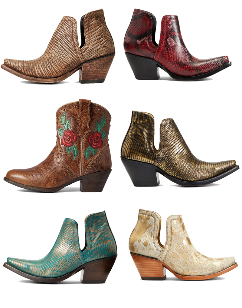 Western booties for NYE