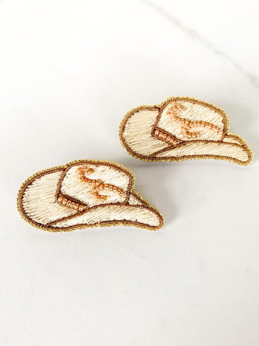Cowgirl hat studs