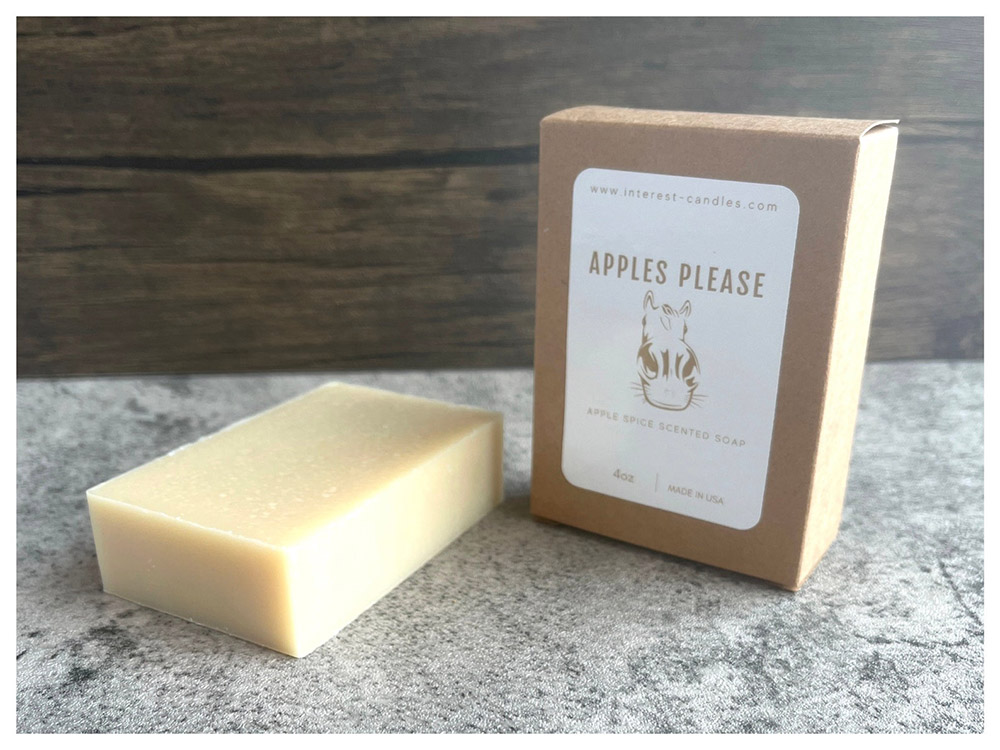 Apples Please scented equestrian soap