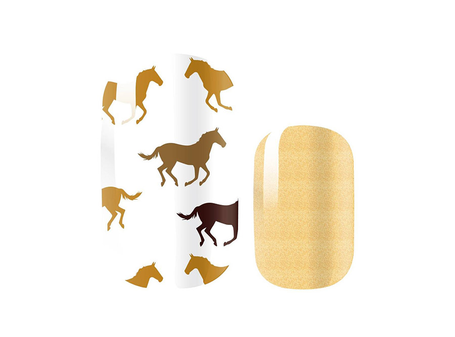 Horse nail decals