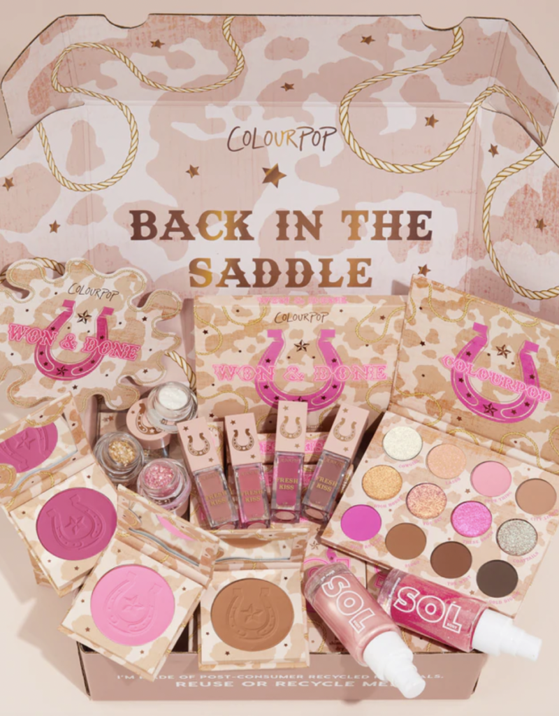 Back in the Saddle collection by Colour Pop