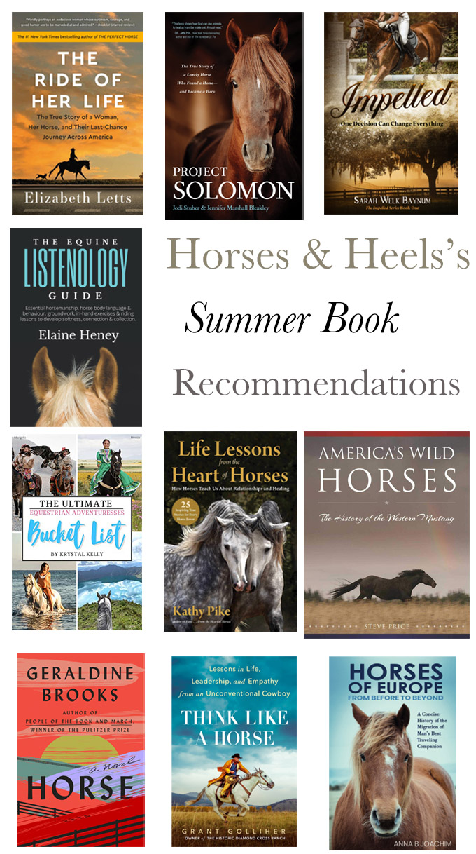 Horses and Heels summer book selections