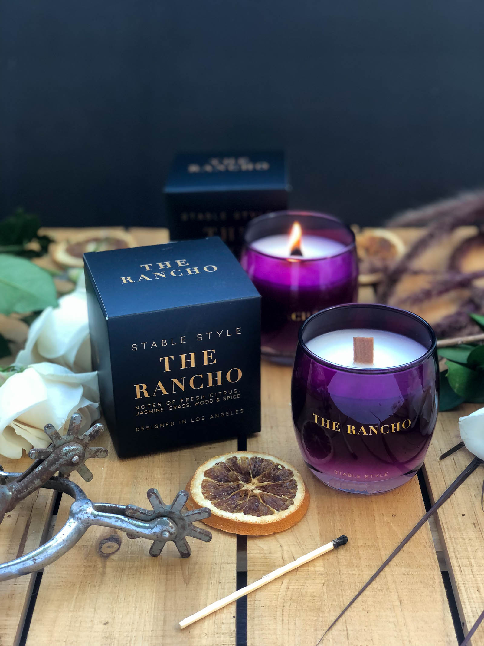 Luxury candles by Stable Style