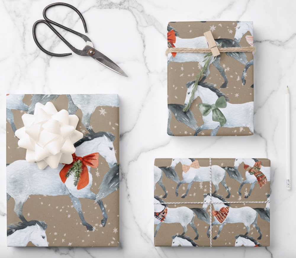 Equestrian Horse Gift Wrap ⚡ Horse Lovers Craft Projects – Hunt Seat Paper  Co.