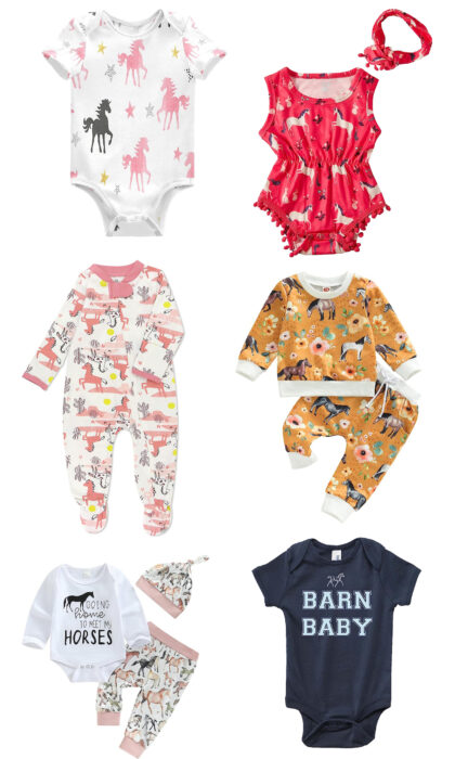 Adorable Equestrian Baby Clothes You'll Love - Horses & Heels