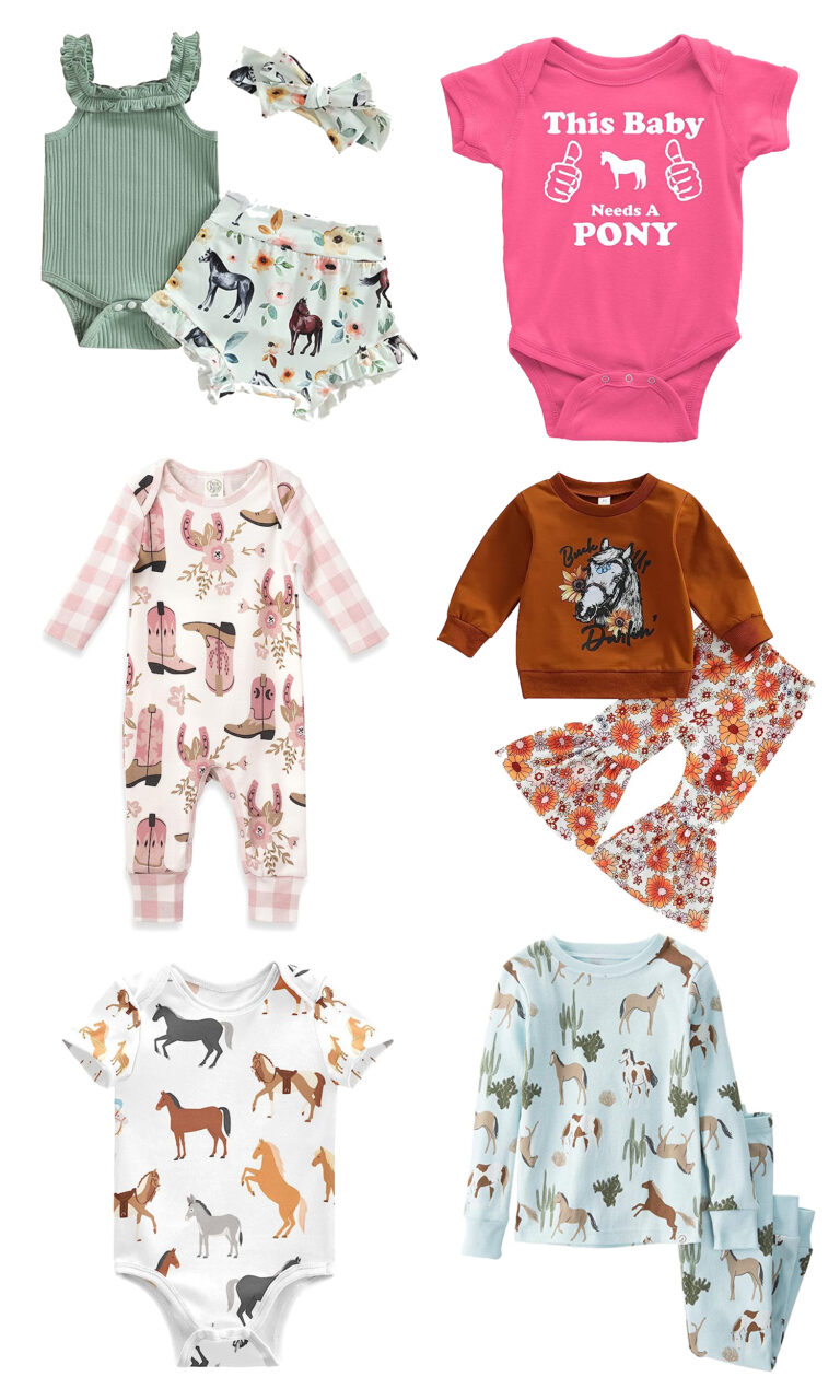 Adorable Equestrian Baby Clothes You'll Love - Horses & Heels