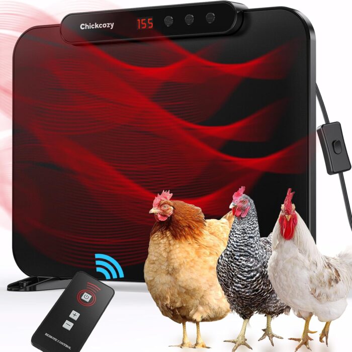 Chickcozy chicken coop heater and radiant heat panel