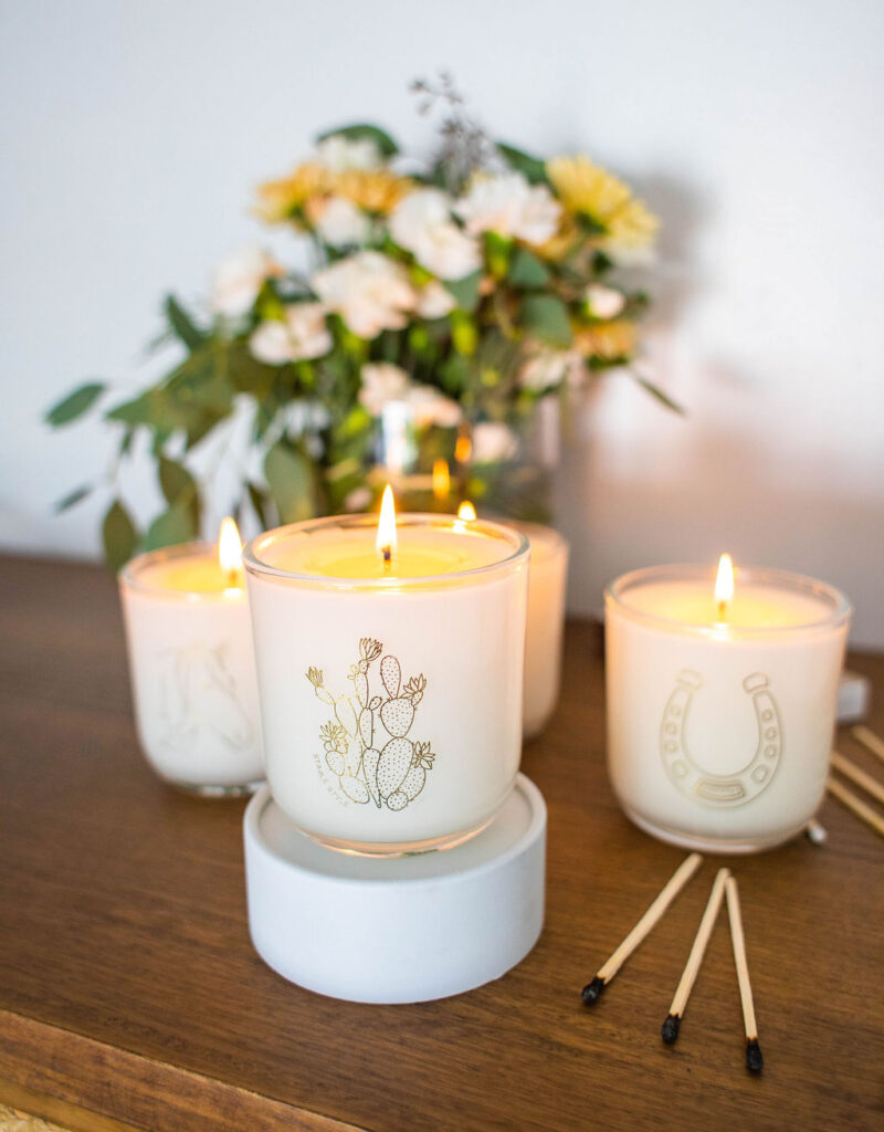 Cactus candle - luxury soy wax